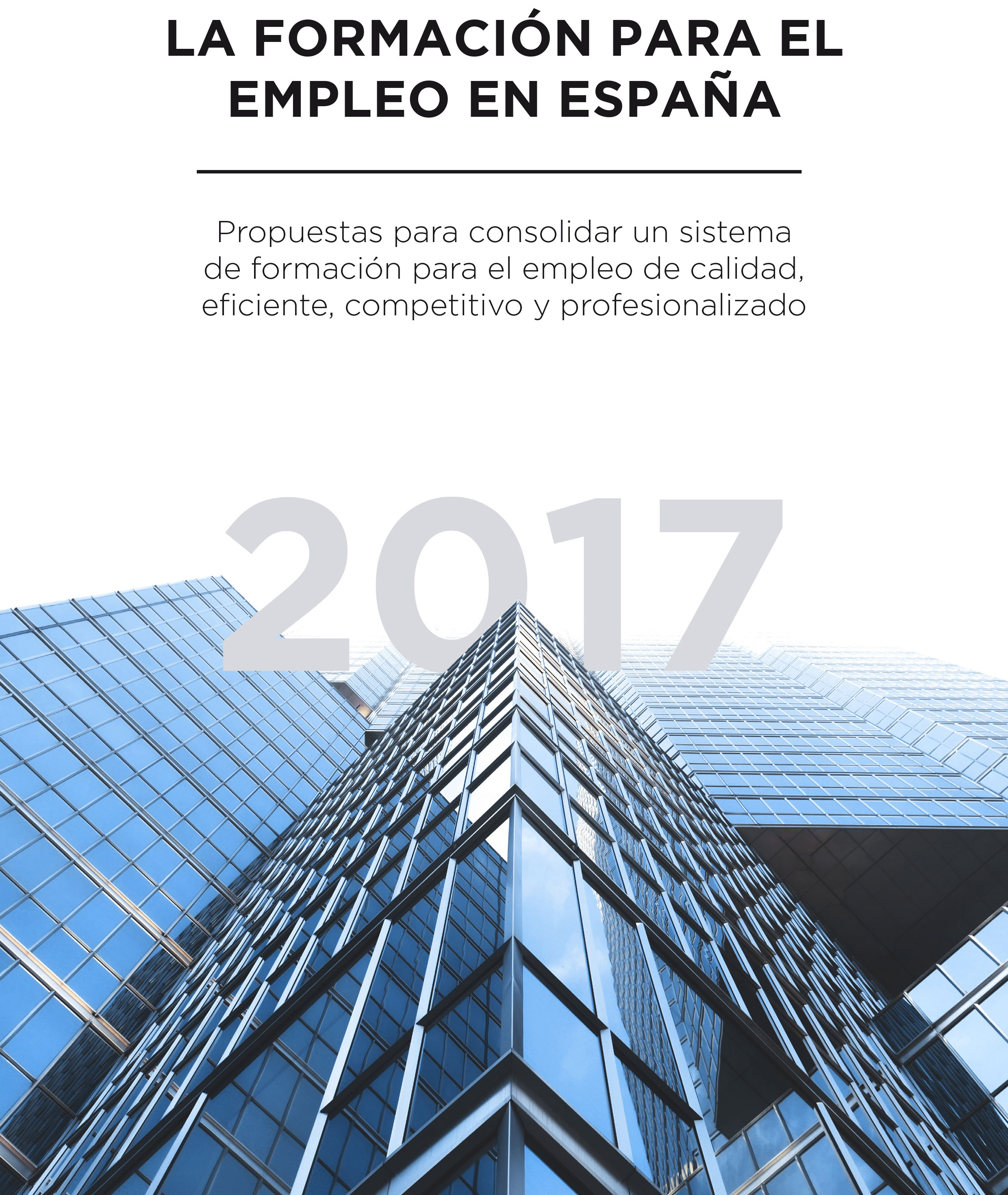 La formación para el empleo en España